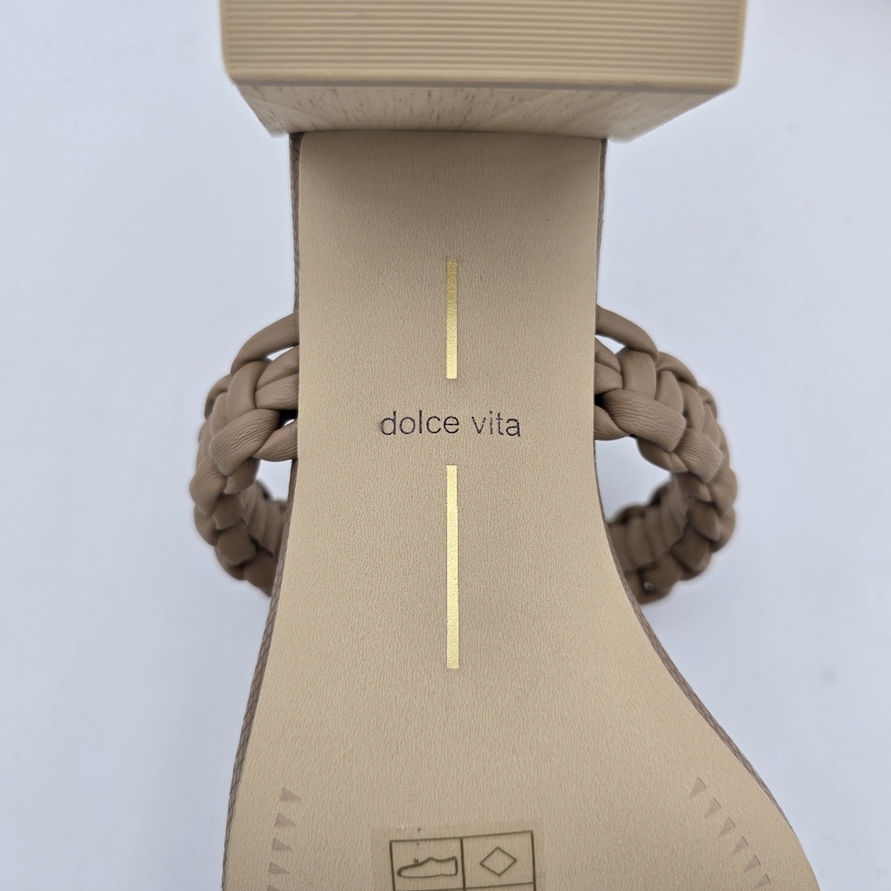 NWOT Dolce Vita Women's Zeno Heeled Sandals, Cafe Stella, Size 10 - Picture 12 of 16